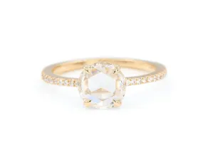 1-Carat Round Rose Cut Taylor Ring