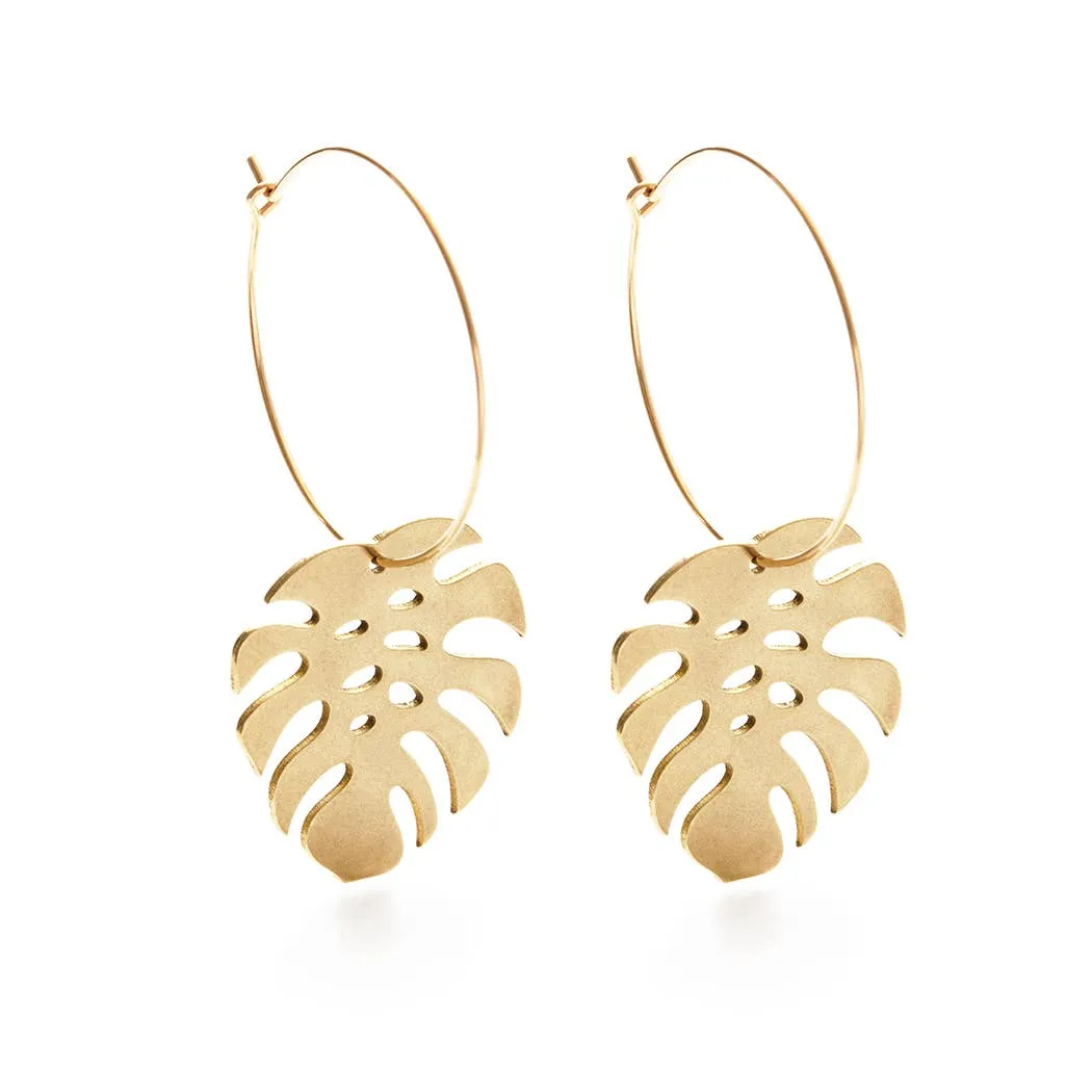 Amano Studio - Monstera Hoops