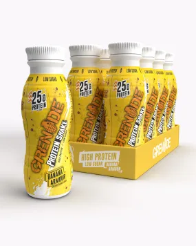 Banana Armour Protein Shake (8 Pack) 330ml