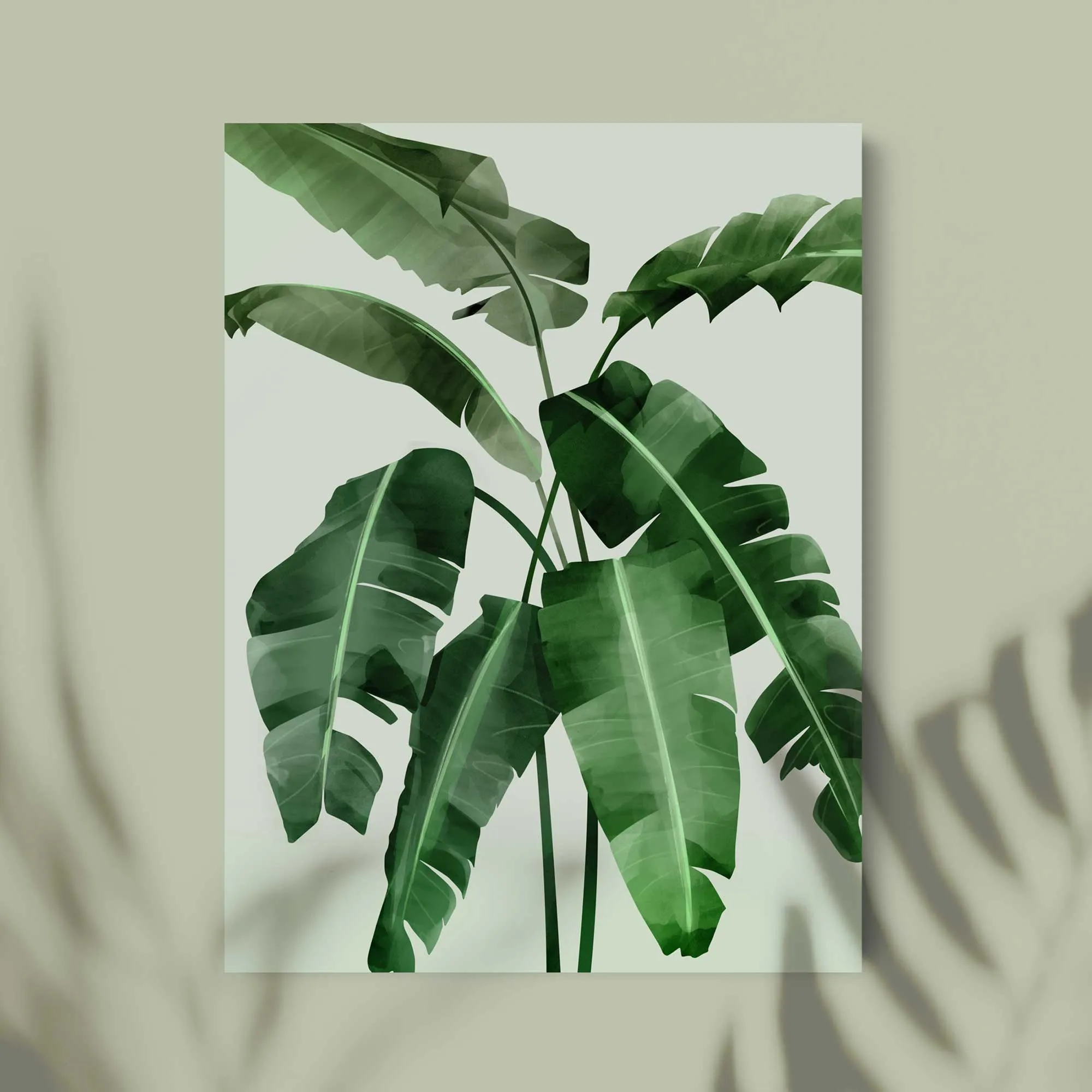 Banana Leaves Art Print