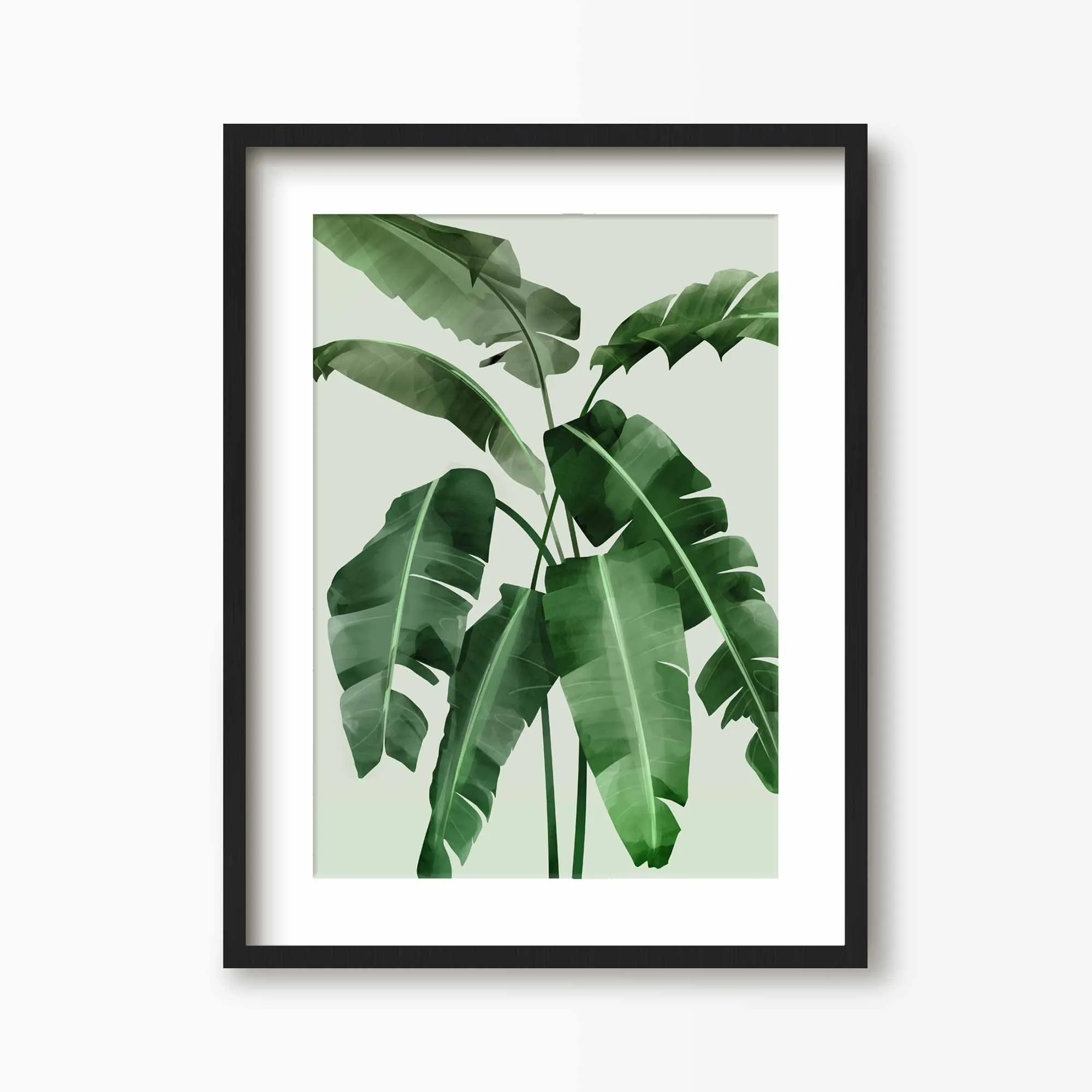 Banana Leaves Art Print