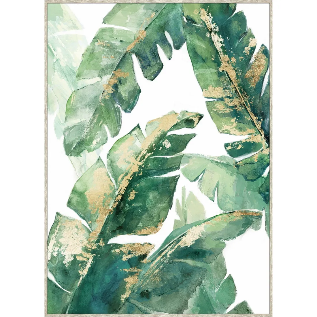 Banana Leaves Canvas