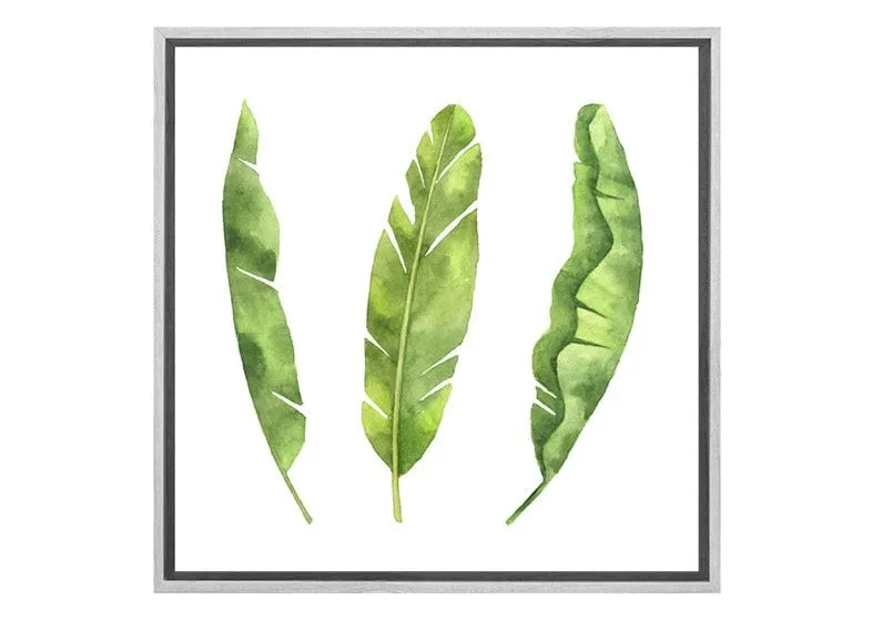 Banana Leaves | Tropical Leaf Wall Art