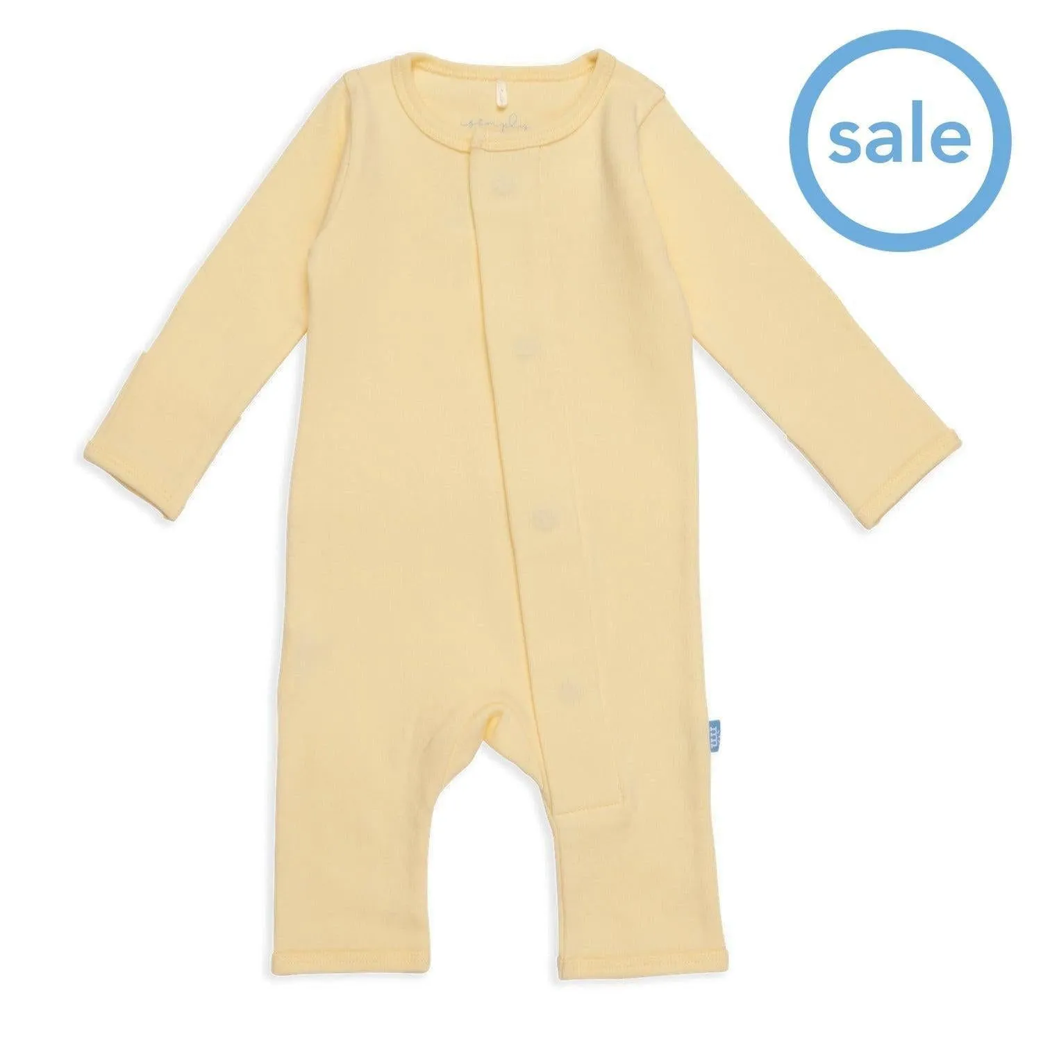 banana pudding organic cotton magnetic coverall