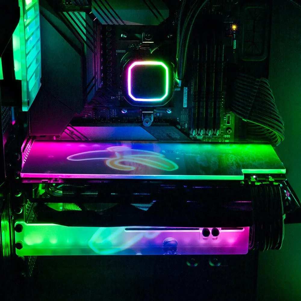 Banana RGB GPU Backplate