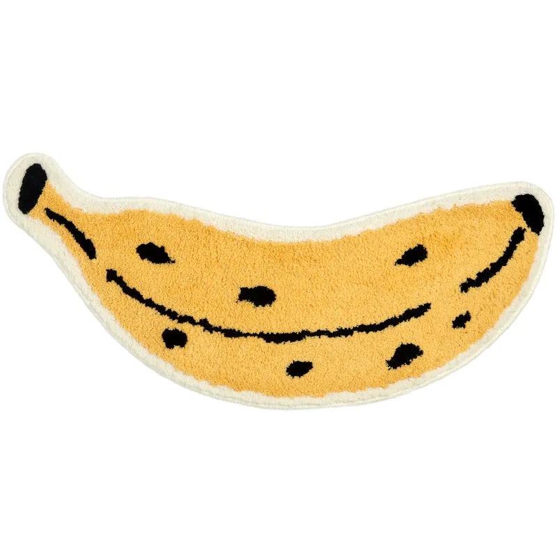 Banana Tufted Bathroom Mat