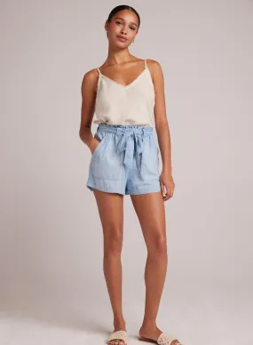 Belted Pocket Short - Caribbean Wash