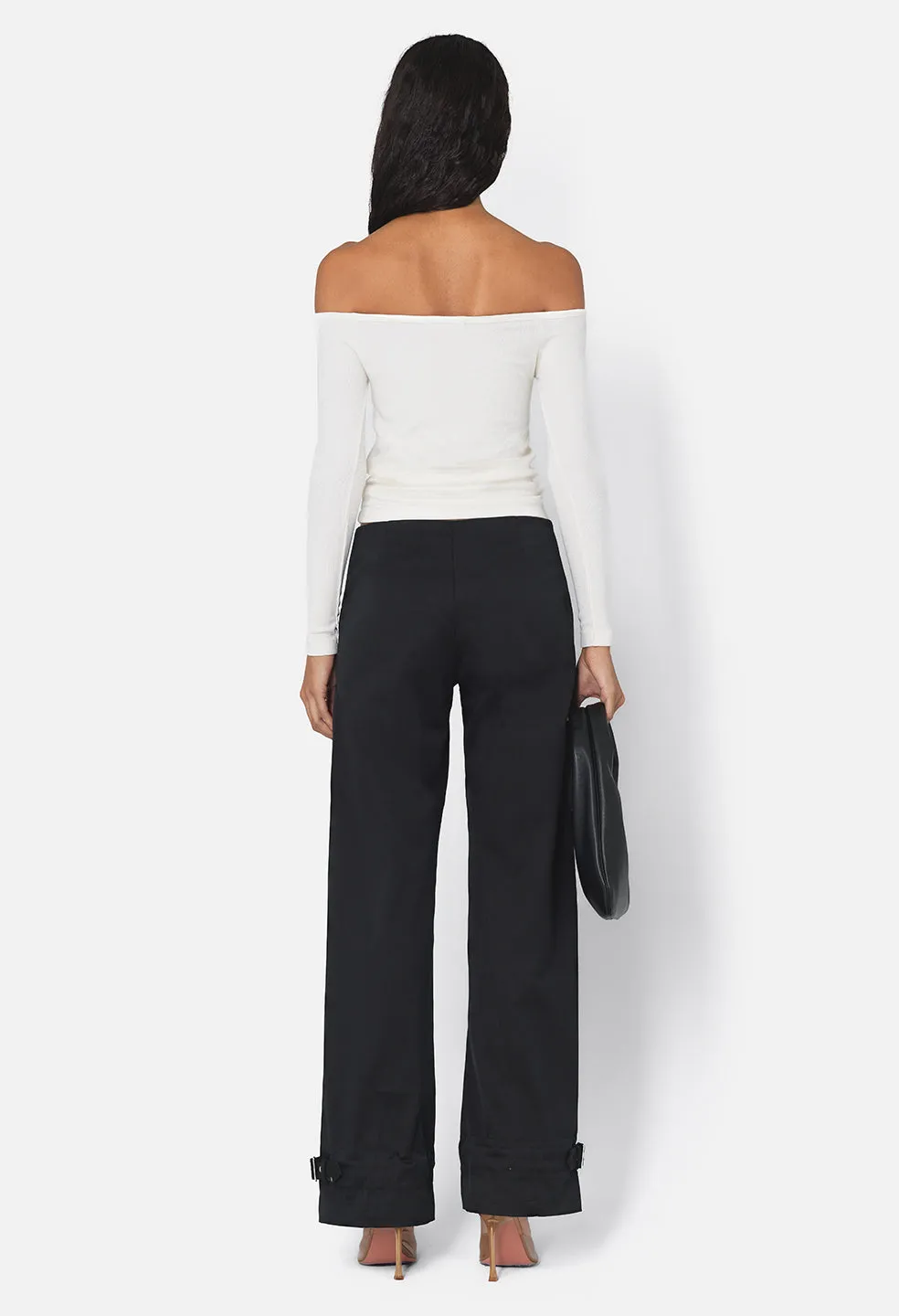 Belted Trouser / Black