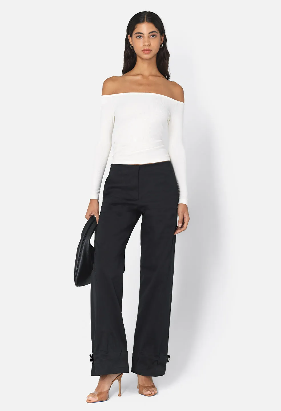 Belted Trouser / Black