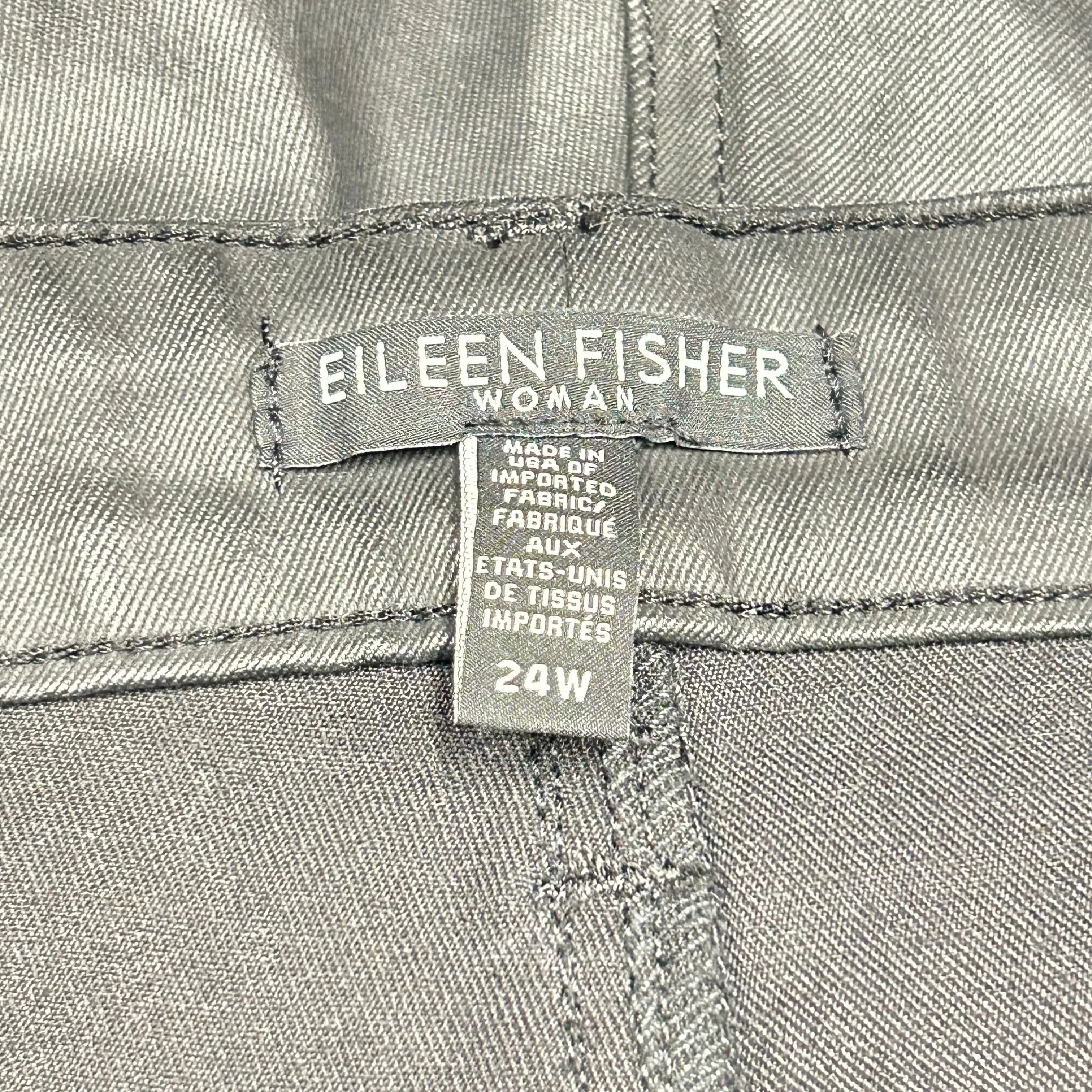 Black Jeans Boot Cut By Eileen Fisher, Size: 3x