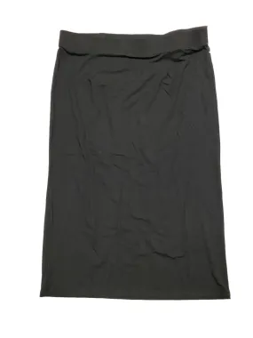 Black Skirt Designer Eileen Fisher, Size L