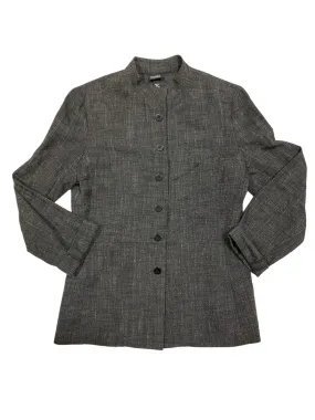 Blazer By Eileen Fisher In Grey, Size: S