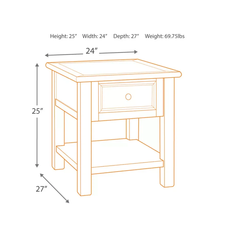 Bolanburg End Table