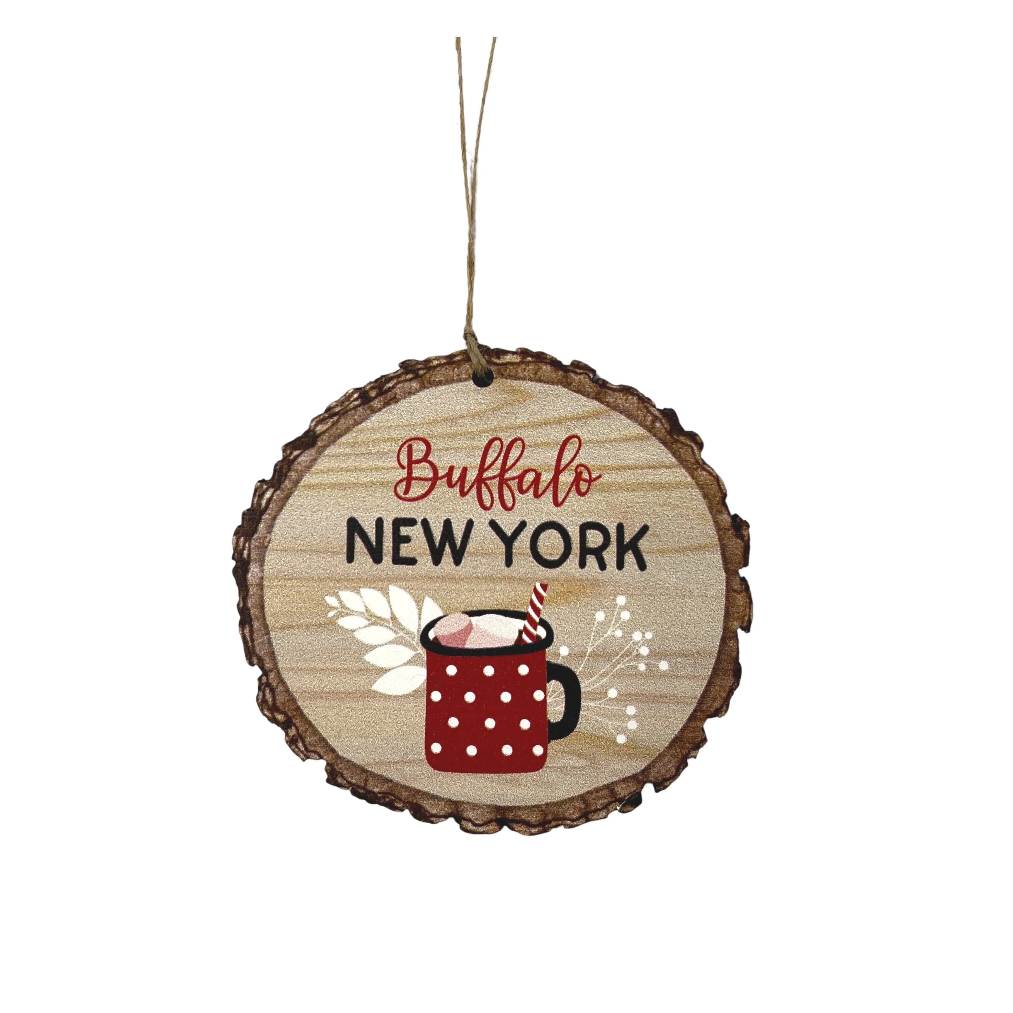 Buffalo, New York Cocoa Ornament