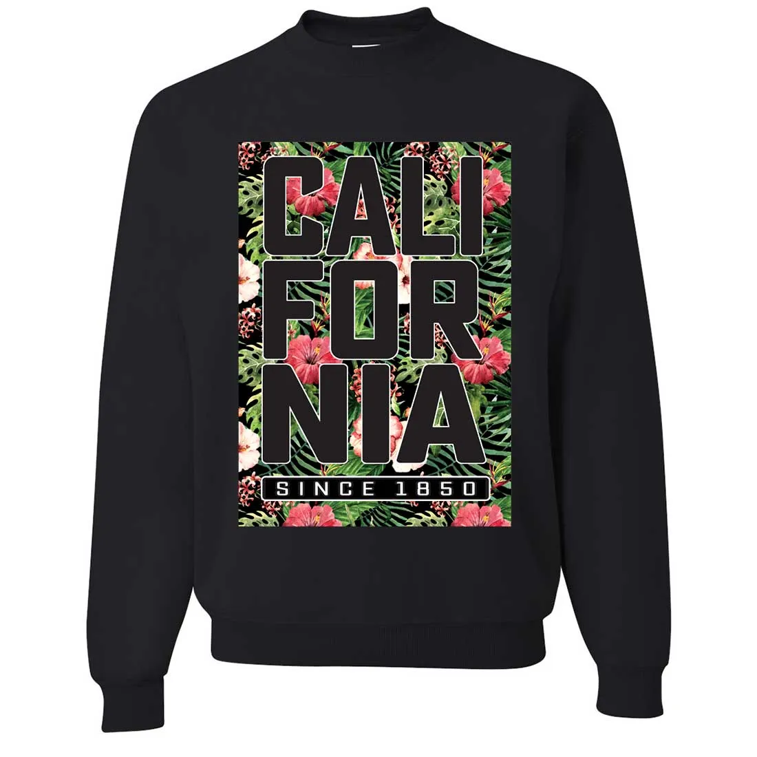 California Republic 1850 Floral Crewneck Sweatshirt