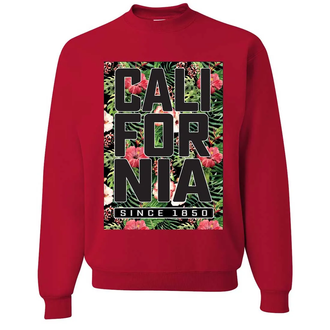 California Republic 1850 Floral Crewneck Sweatshirt