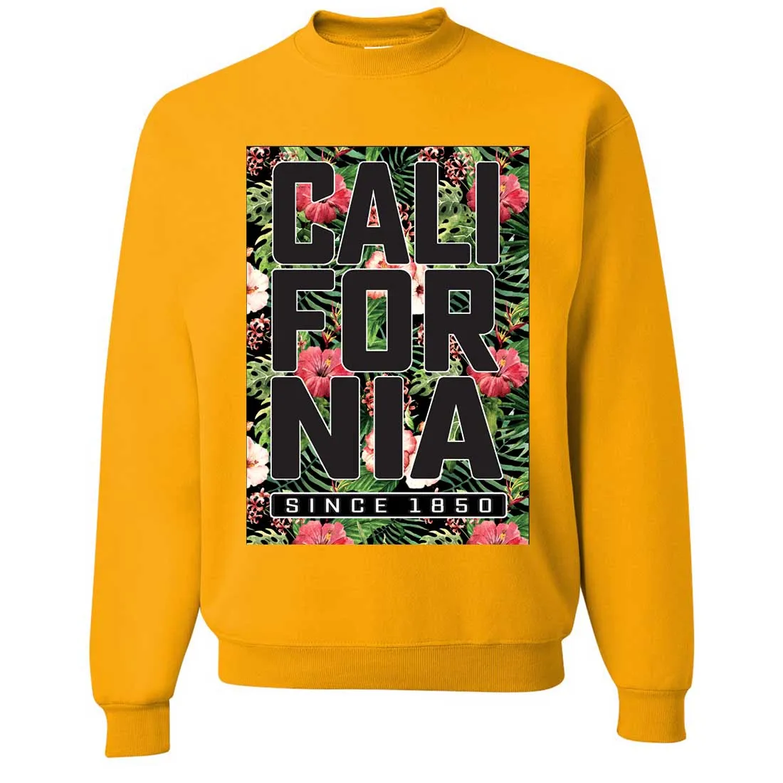 California Republic 1850 Floral Crewneck Sweatshirt