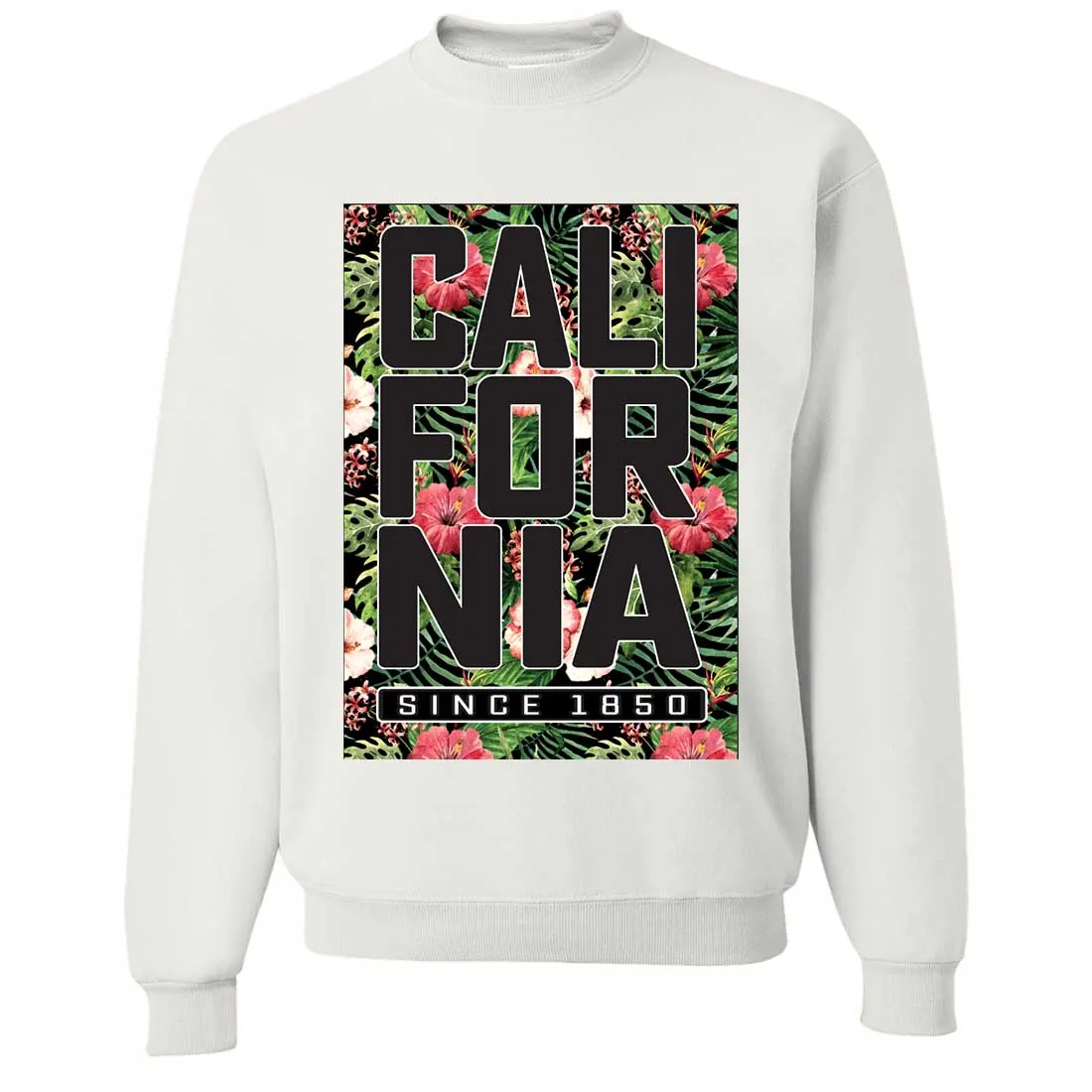 California Republic 1850 Floral Crewneck Sweatshirt