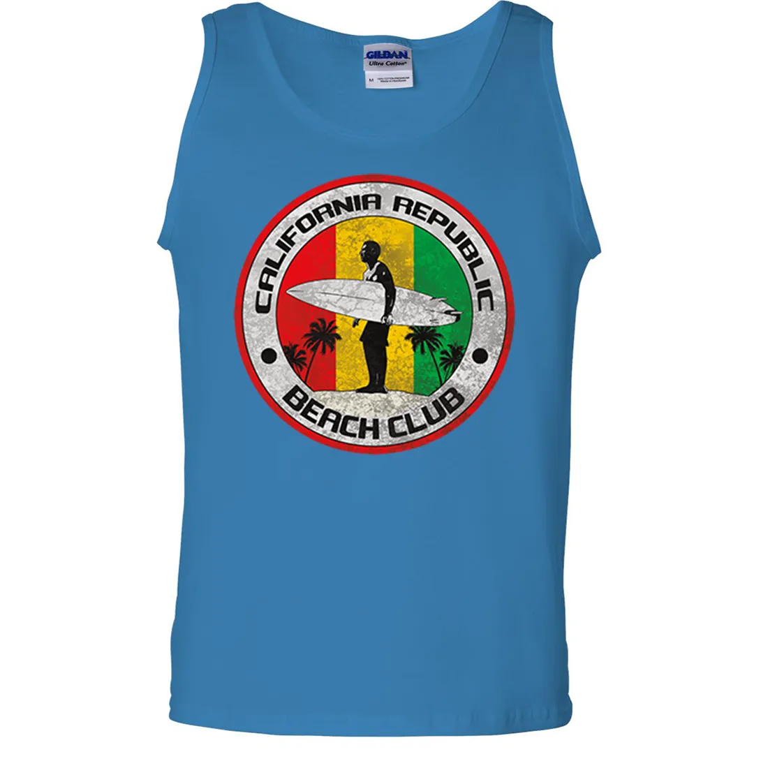 California Republic Beach Club Asst Colors Tank Top