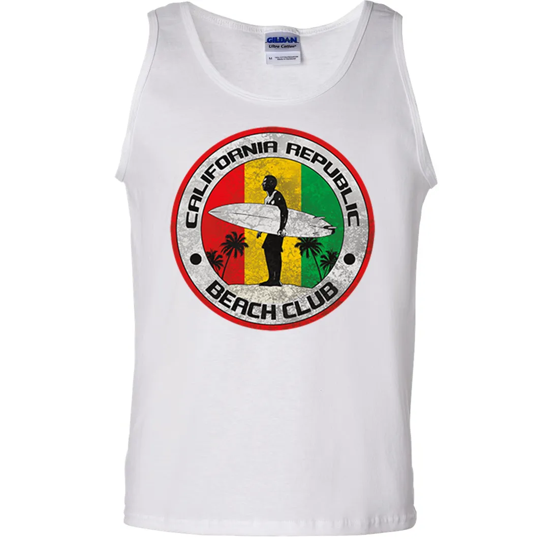 California Republic Beach Club Asst Colors Tank Top