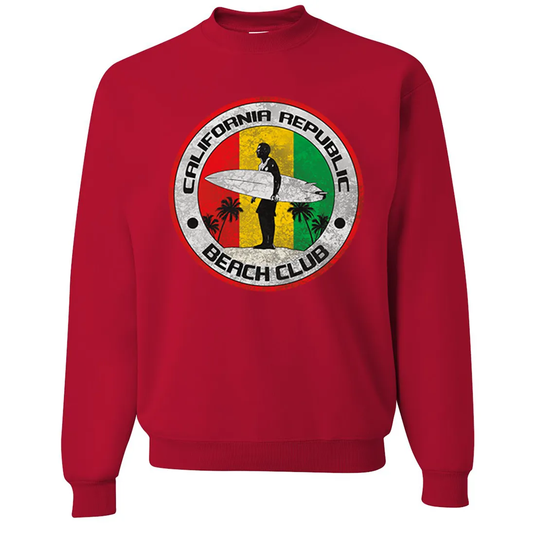 California Republic Beach Club Crewneck Sweatshirt