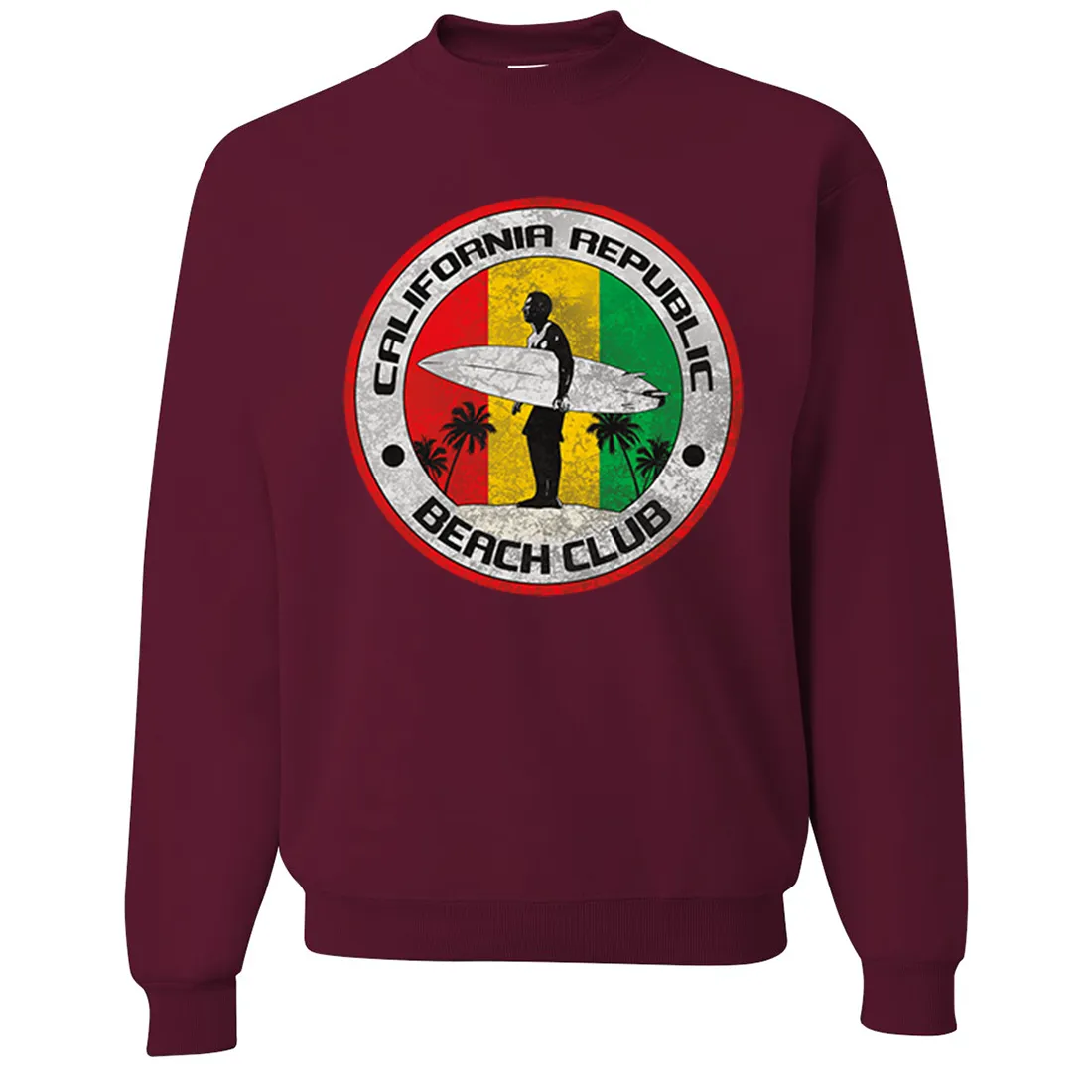 California Republic Beach Club Crewneck Sweatshirt