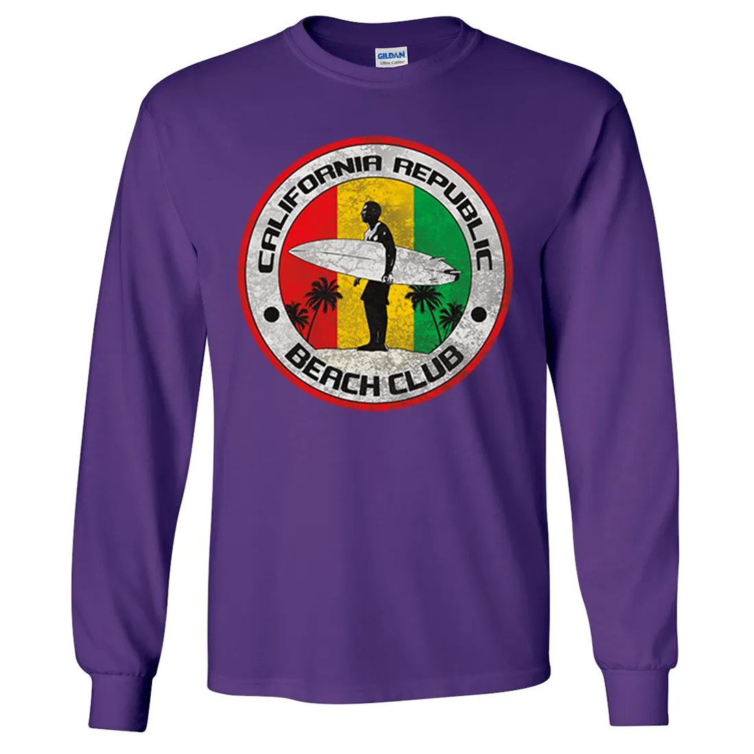 California Republic Beach Club Long Sleeve Shirt