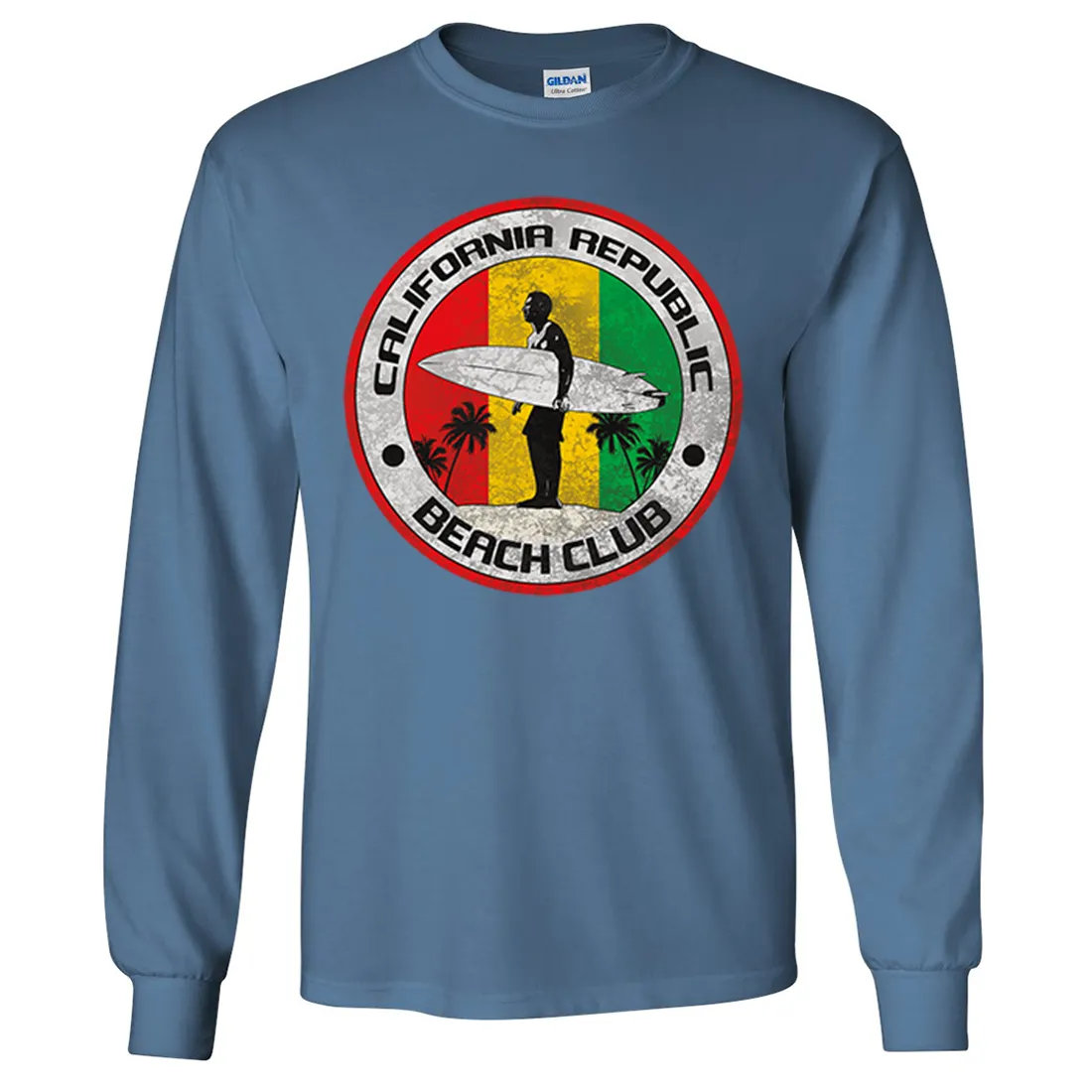 California Republic Beach Club Long Sleeve Shirt