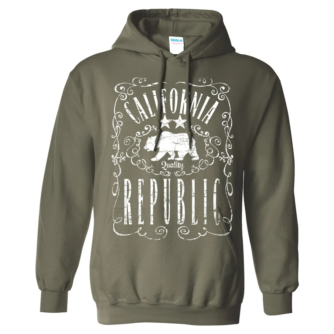 California Republic JD Whiskey Sweatshirt Hoodie