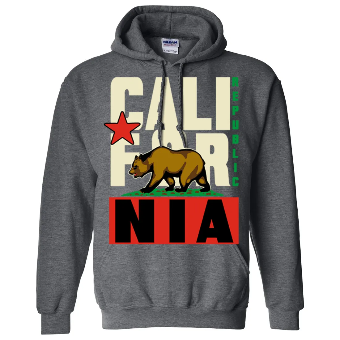 California Republic Original Retro Asst Colors Sweatshirt Hoodie