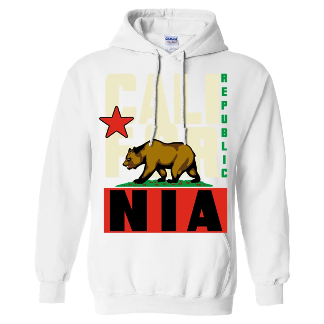 California Republic Original Retro Asst Colors Sweatshirt Hoodie