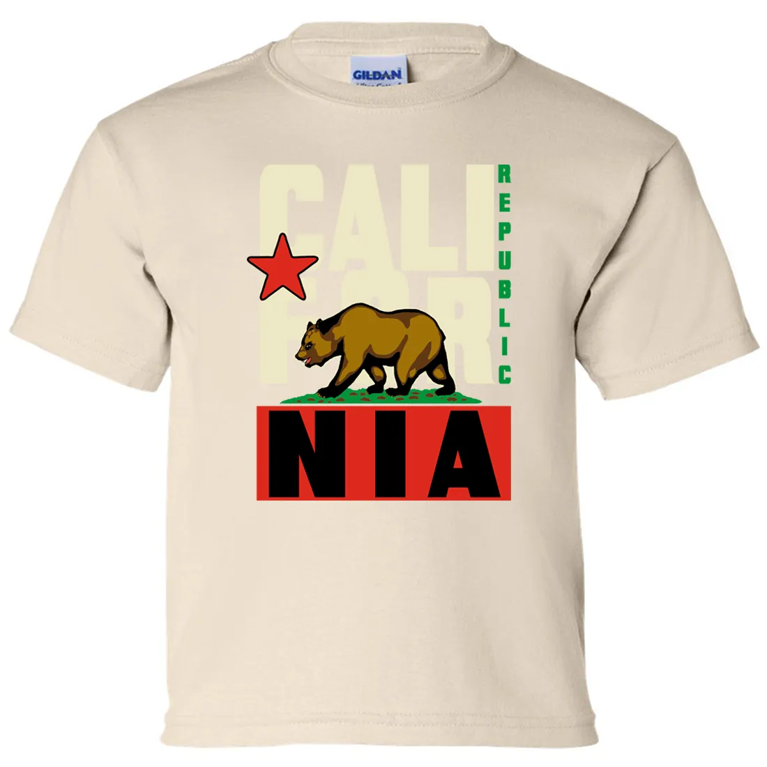 California Republic Original Retro Bold Asst Colors Youth T-Shirt/tee