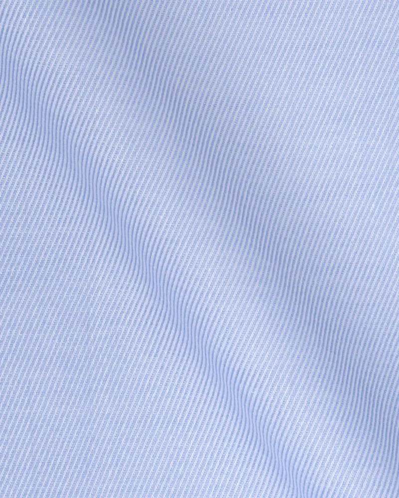 Canclini Alton Plus End On End Blue Shirt 3246.w092.0015.fan