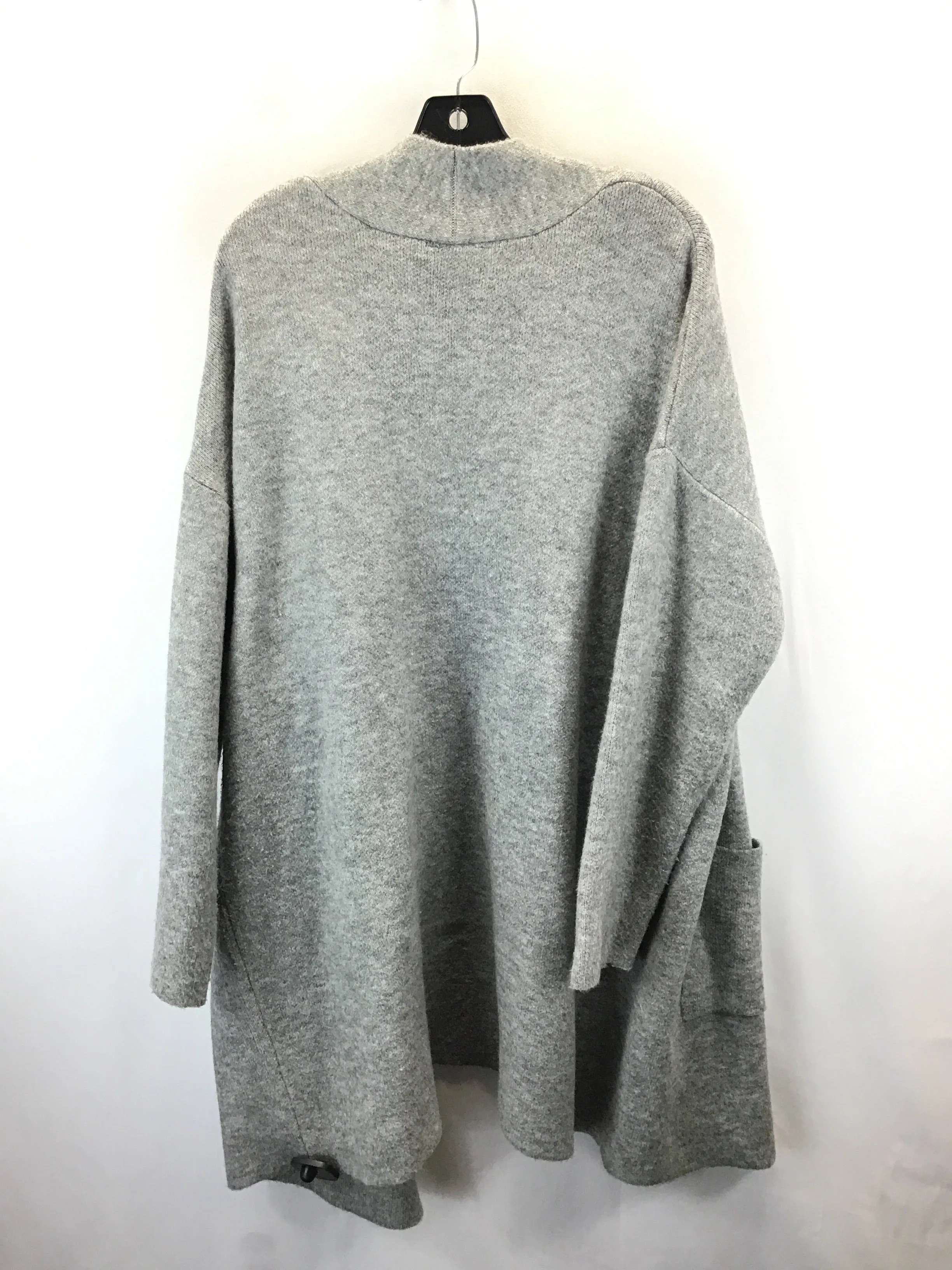 Cardigan By Time And Tru In Grey, Size: Xxl