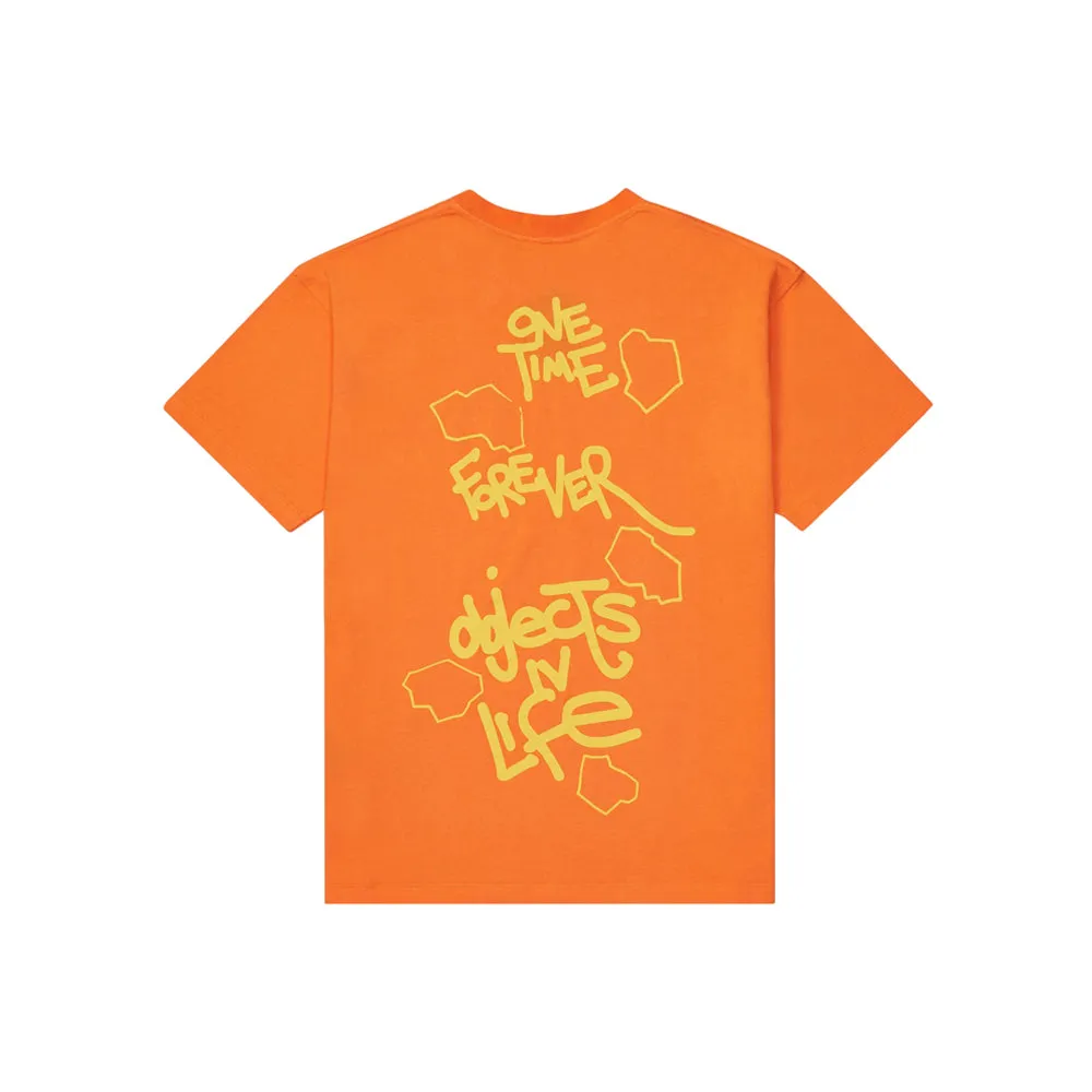 Continuity Print Tee (Studio Orange)