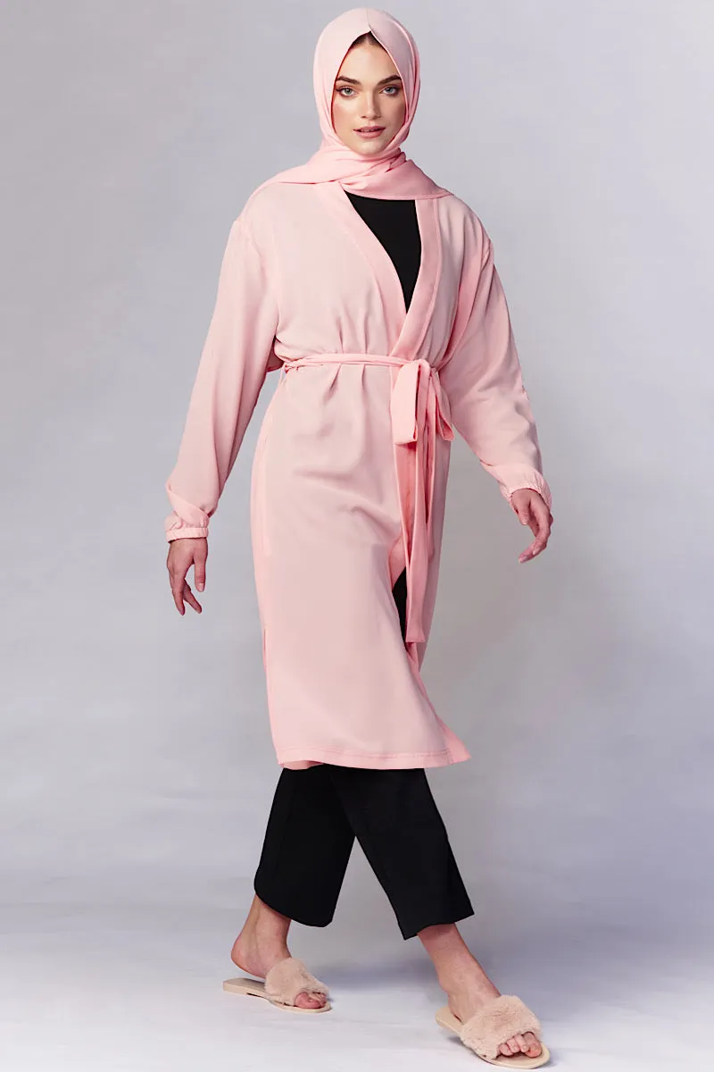 Crepe Belted Robe