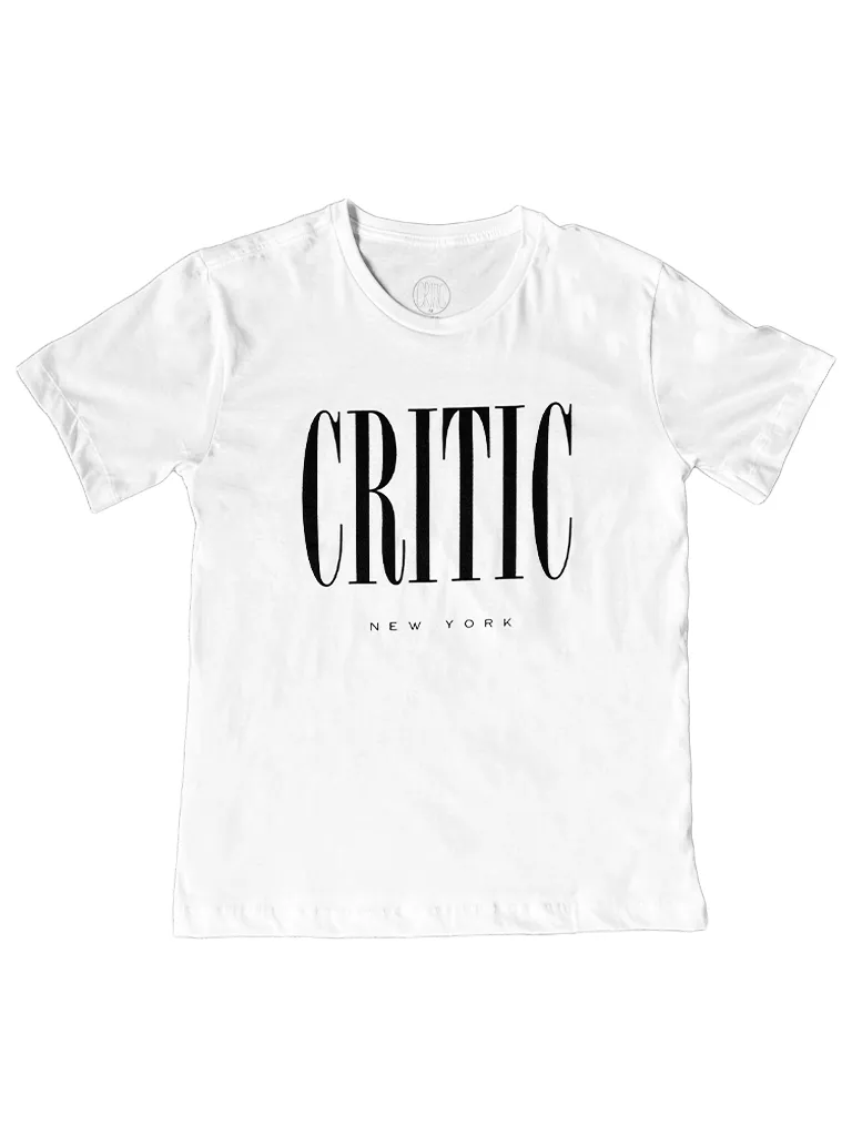 Critic New York Tee in White