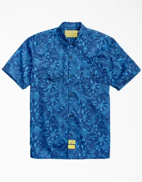 Dickies x New York Sunshine Button Up Polo 'Blue'