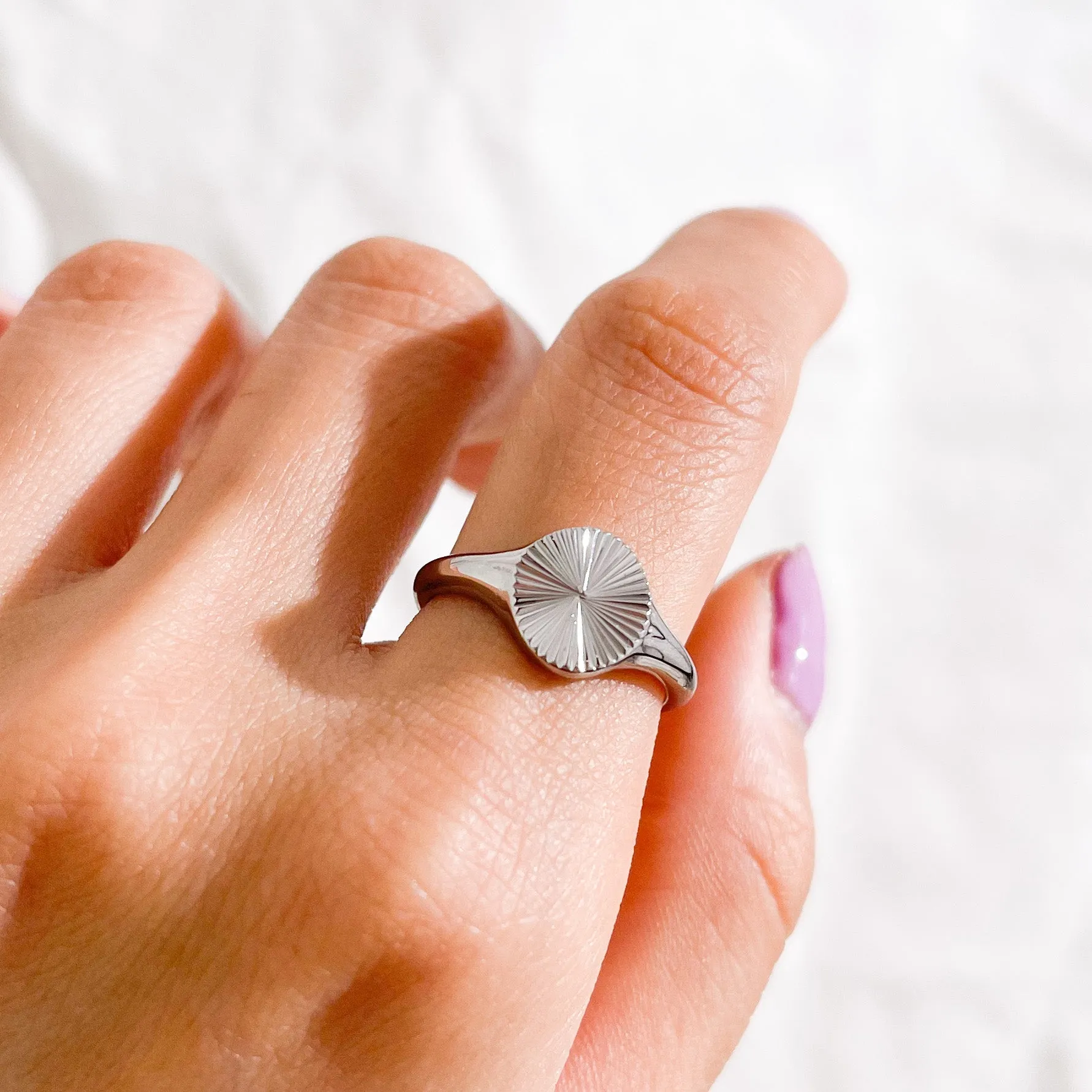 Eileen Silver Ring