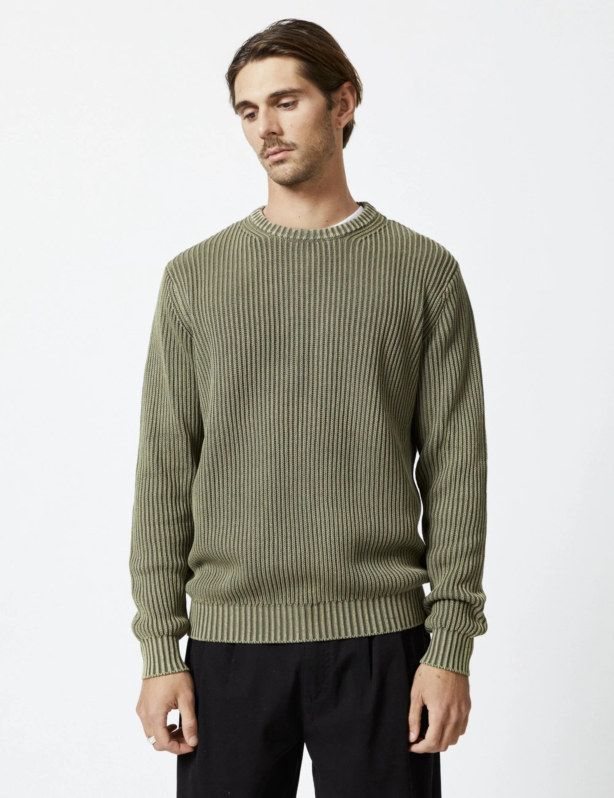 Fisher Chunky Organic Knit - Fatigue