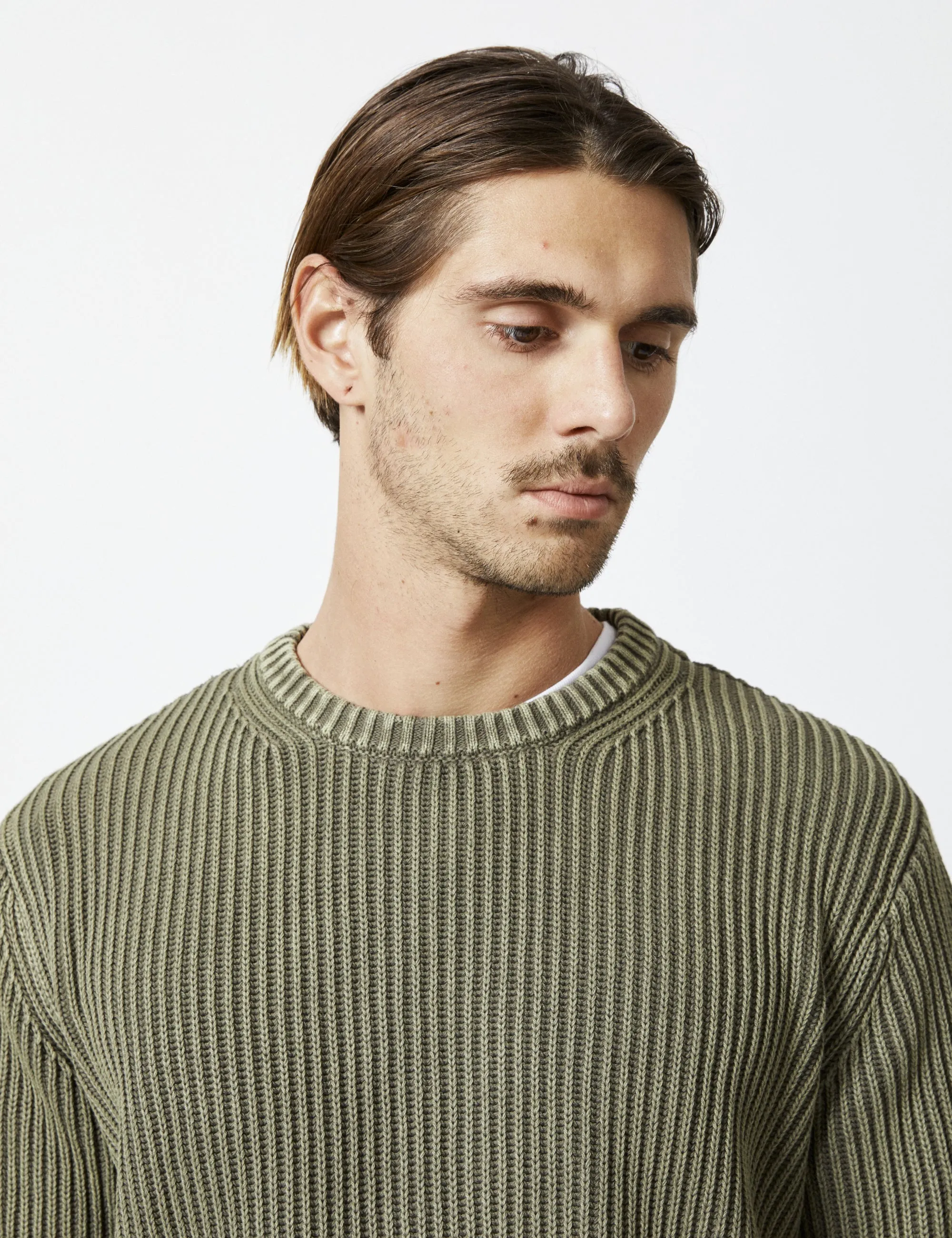 Fisher Chunky Organic Knit - Fatigue