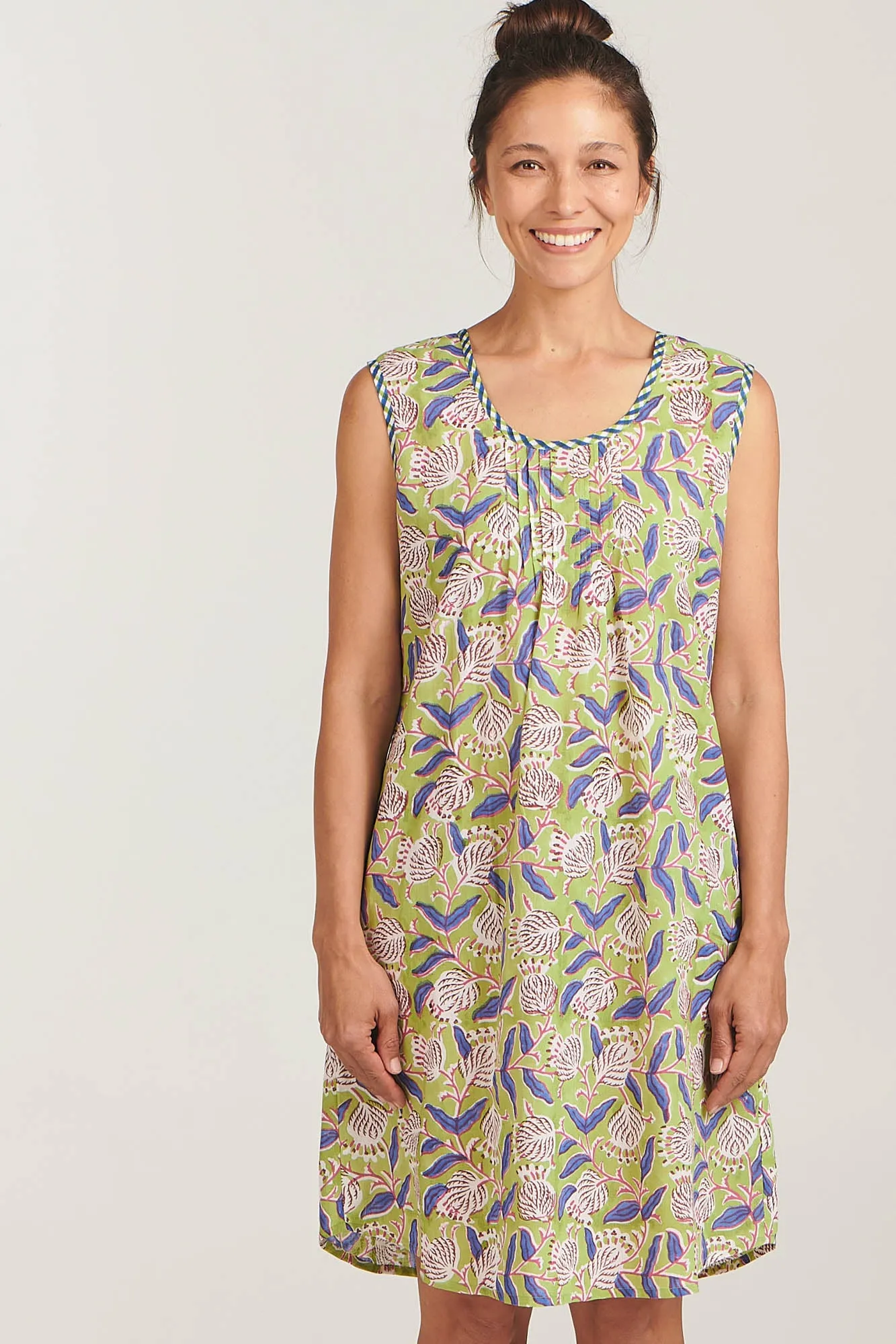 Fisher Nightie Blue Lotus