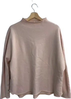 Frank & Eileen Pink Fleece Sweatshirt UK Medium