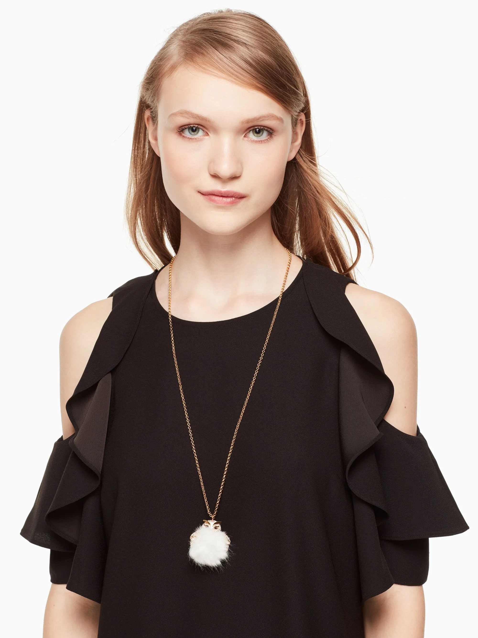 kate spade new york - star bright owl pendant