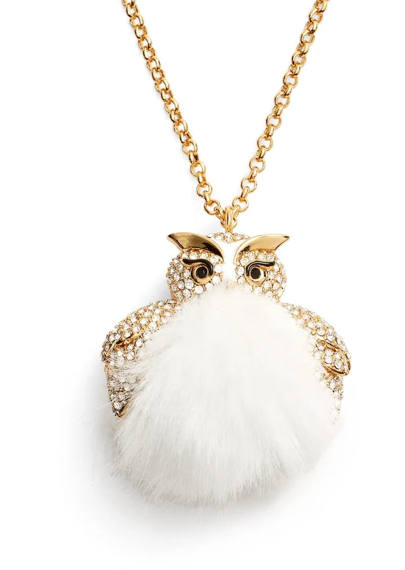 kate spade new york - star bright owl pendant