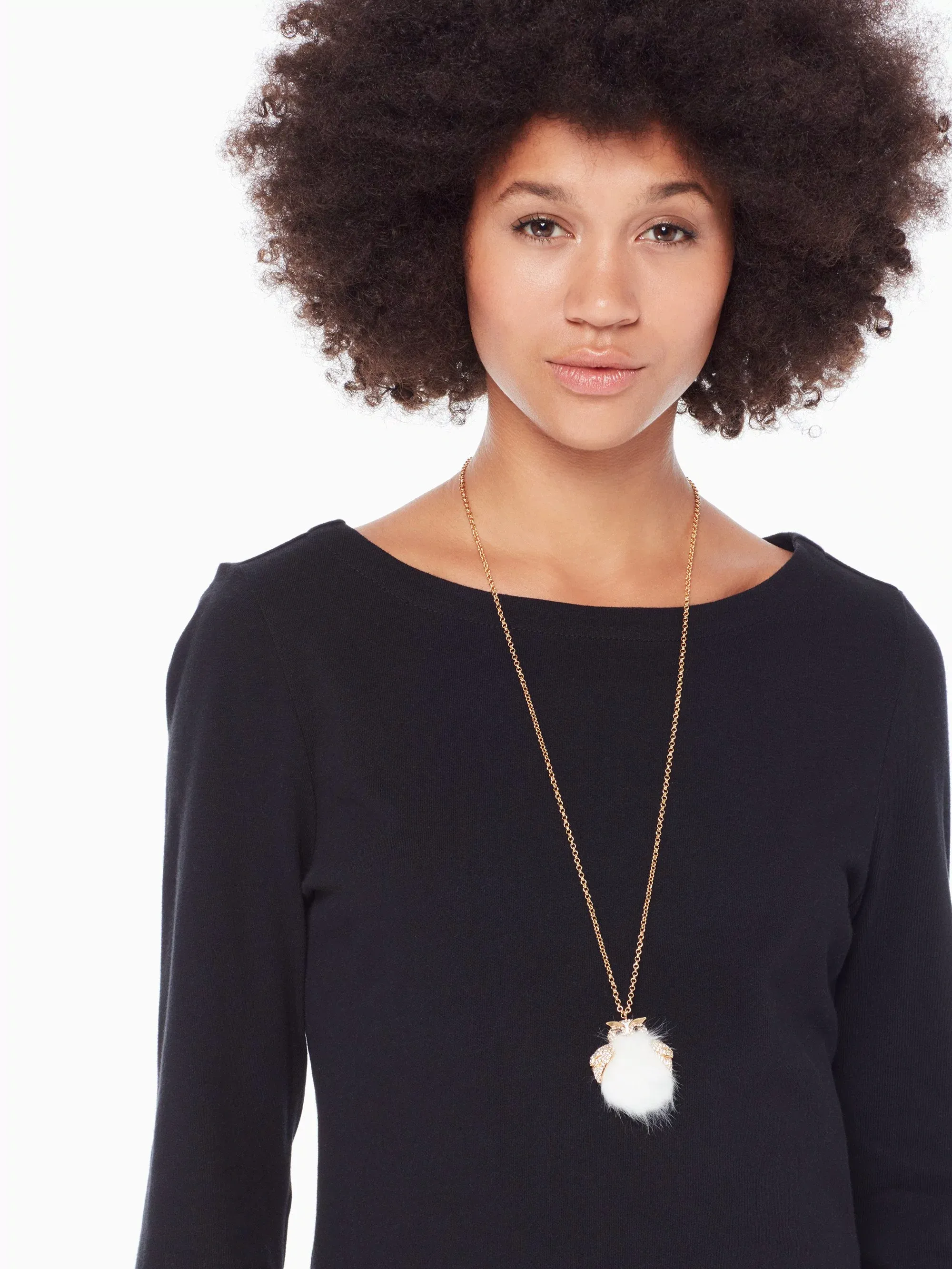 kate spade new york - star bright owl pendant