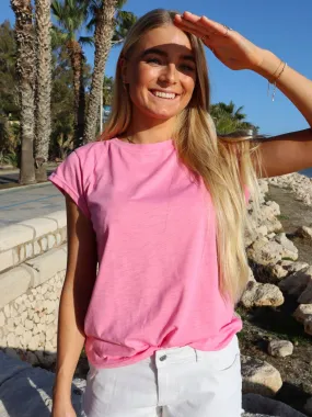 Liberté Ulla t-shirt barbie pink