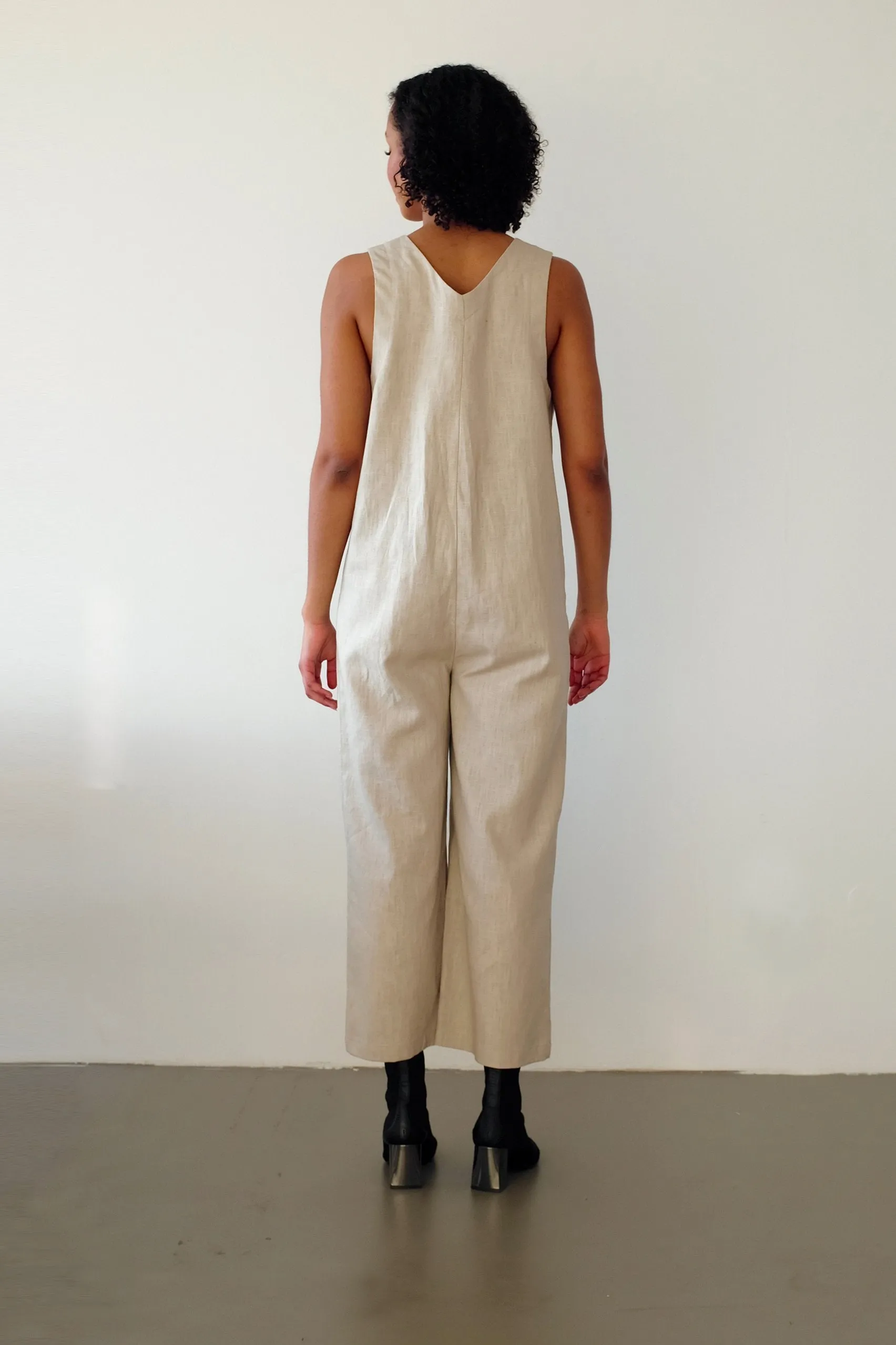 Lou jumpsuit - ecru by Pina Studio