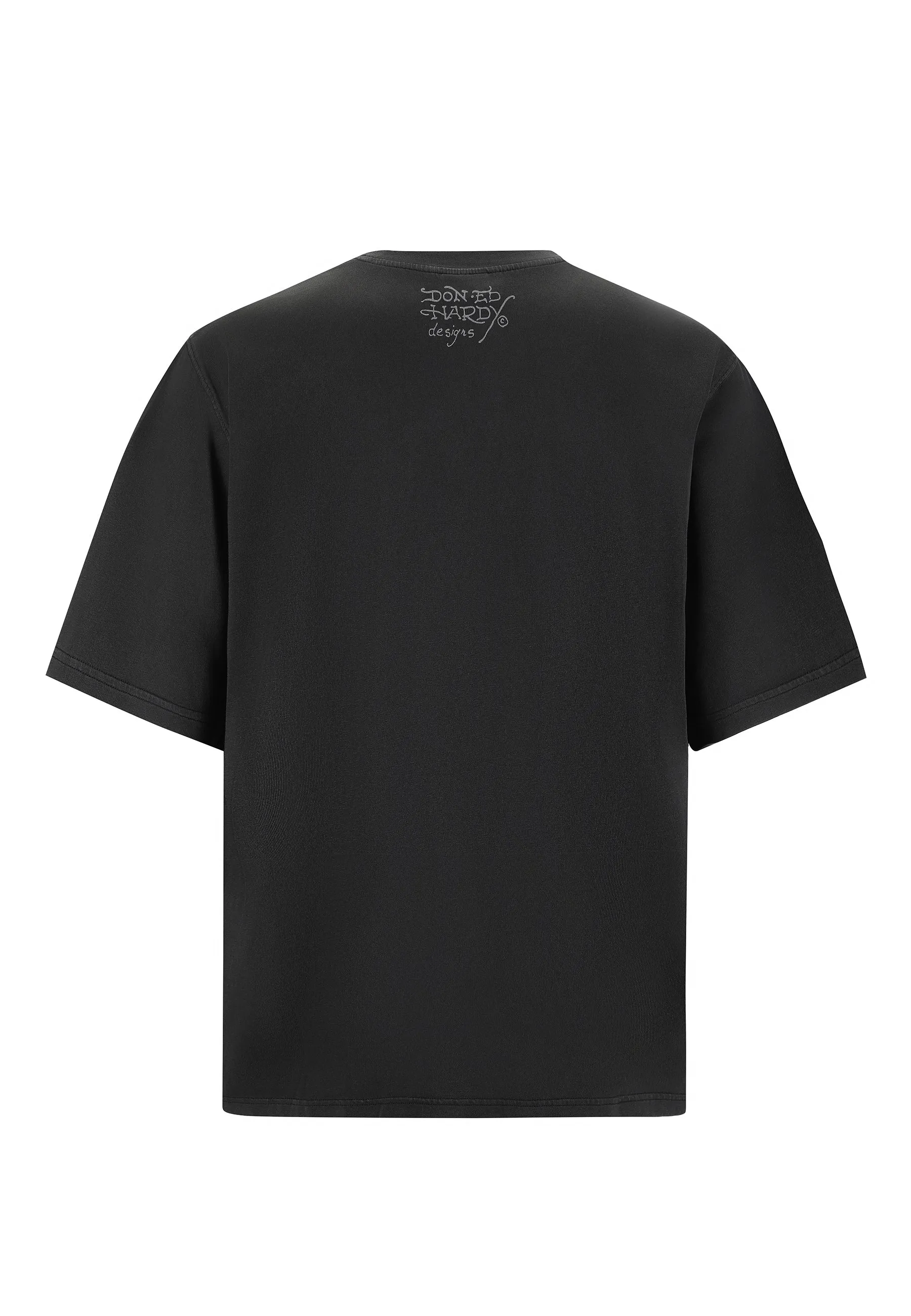 Mens New York City Diamante Tshirt - Black