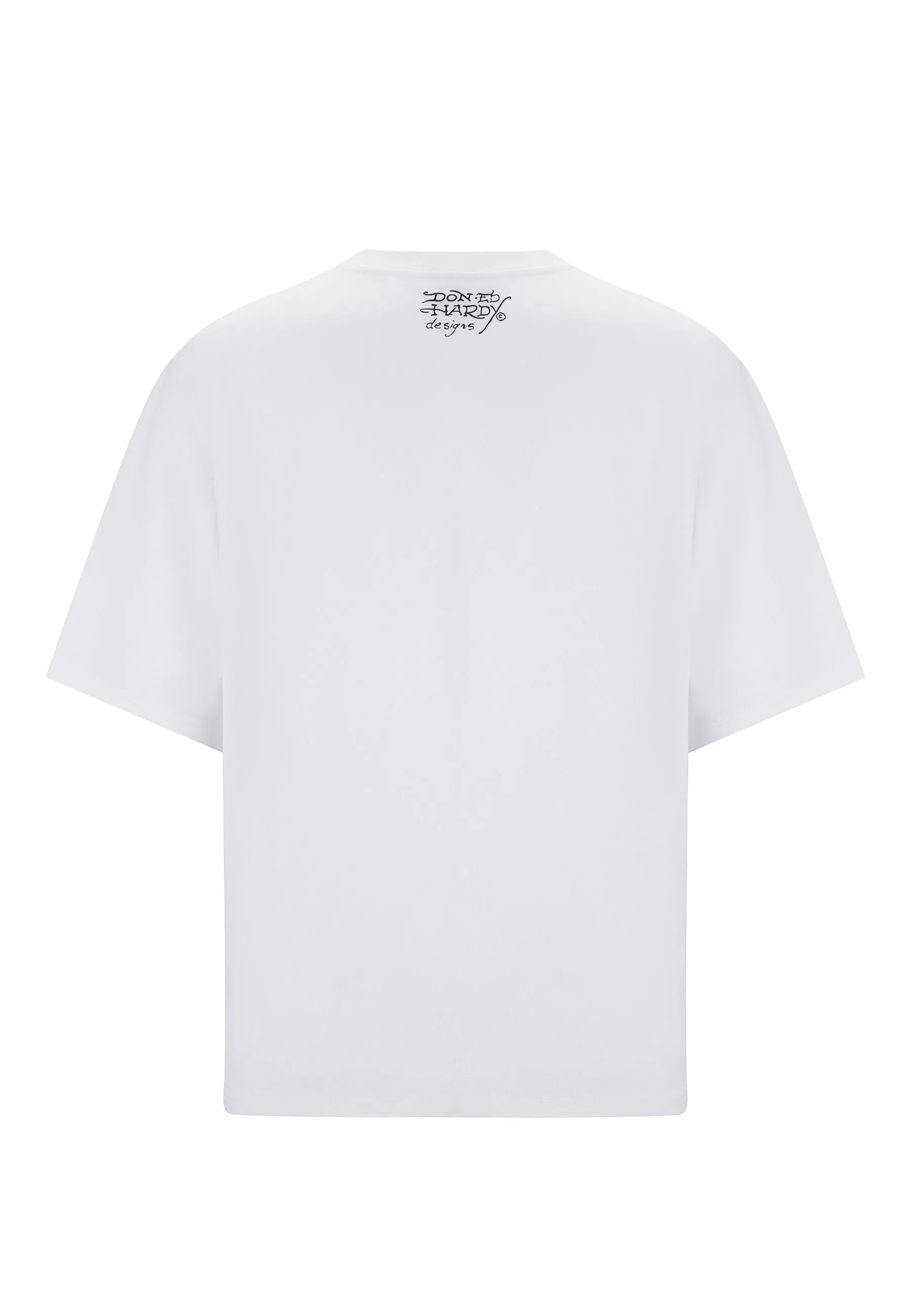 Mens New York City Diamante Tshirt - White